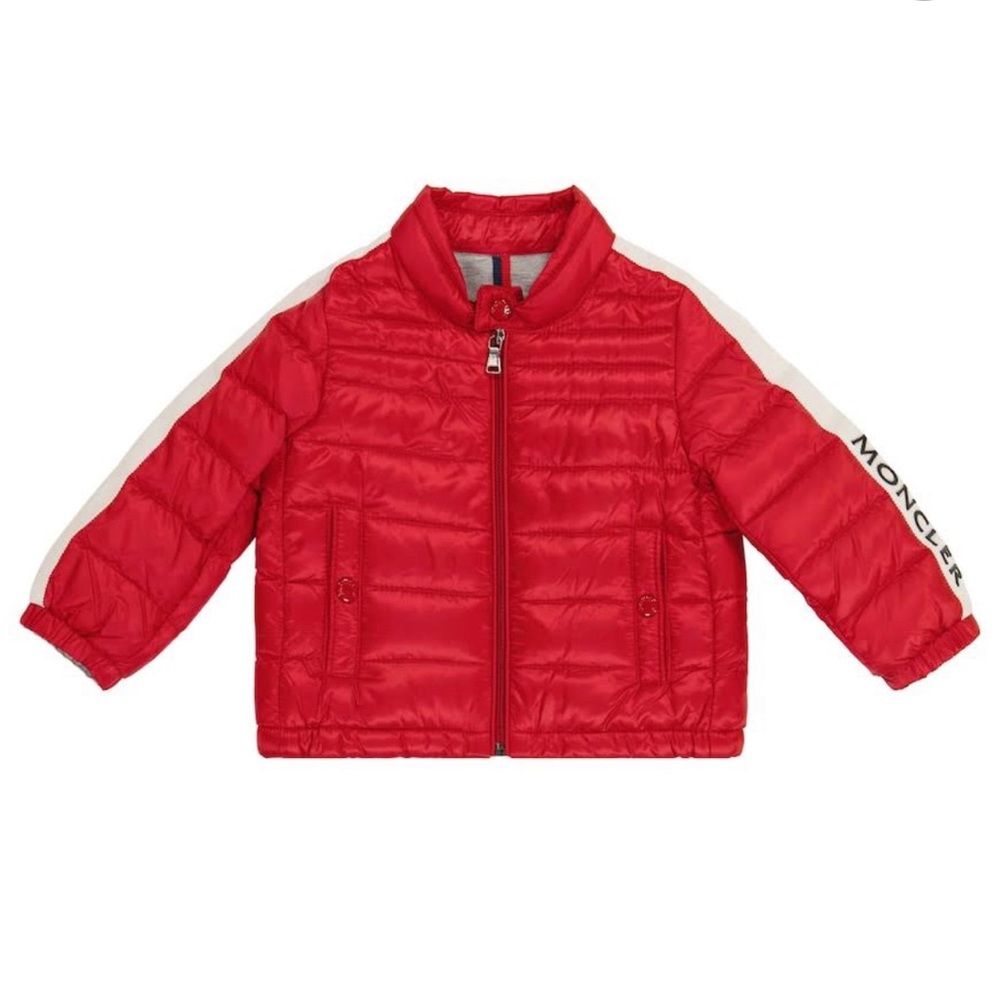 Moncler Down Puffer Jacket. Color: Red. Size: 2
